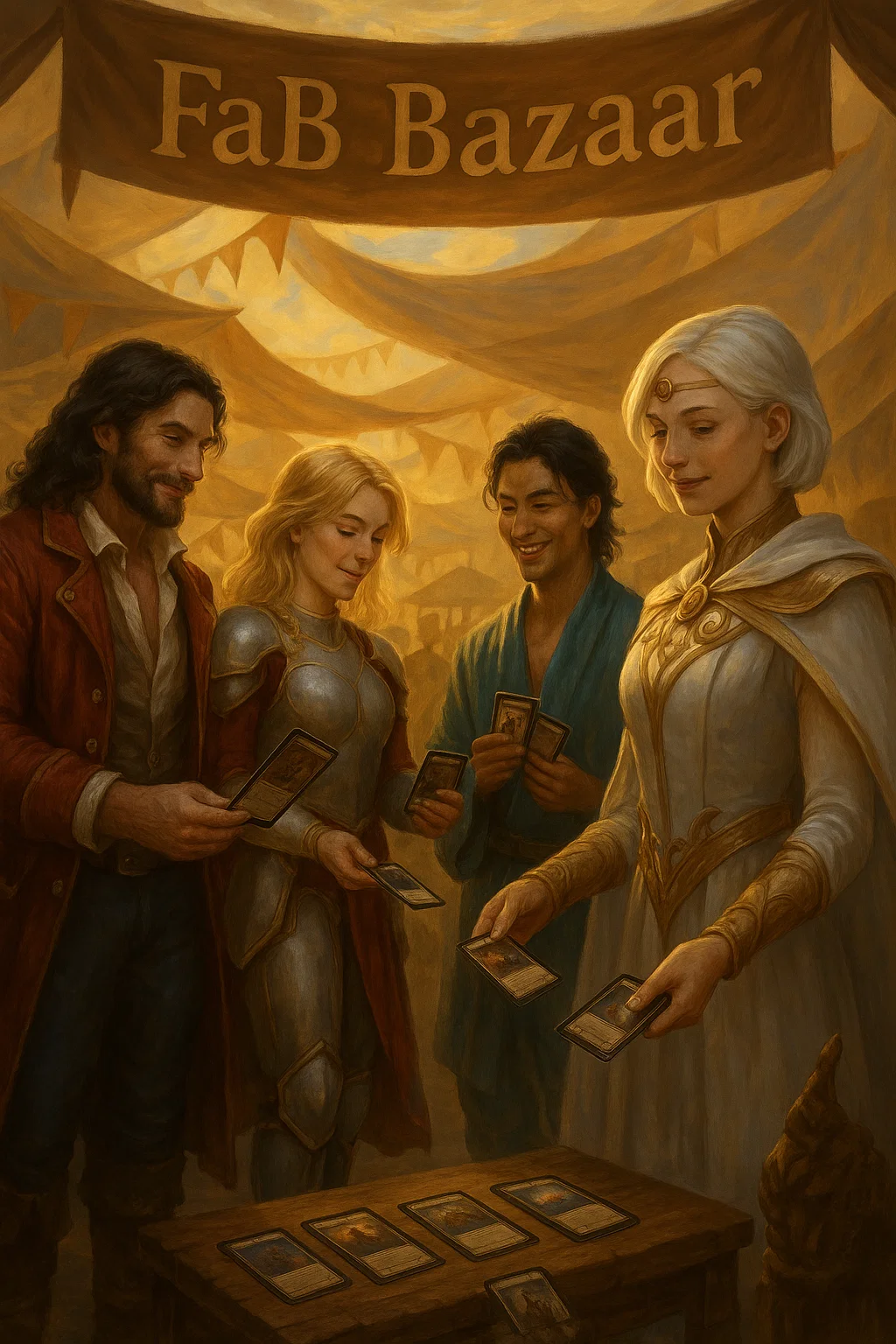 FaB Bazaar Trading Scene
